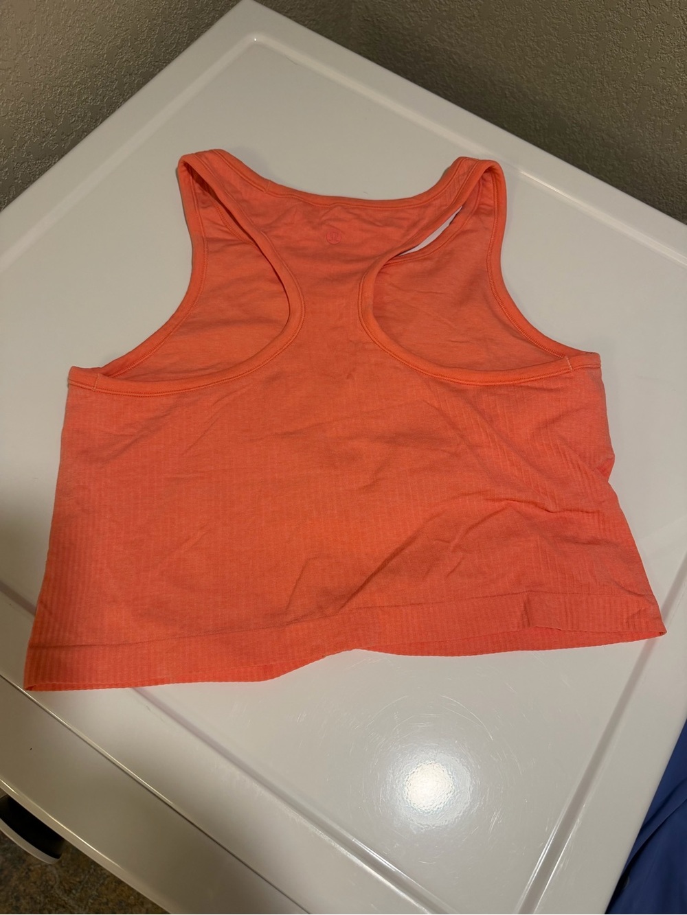 Lululemon ebb to street cropped Racerback tank